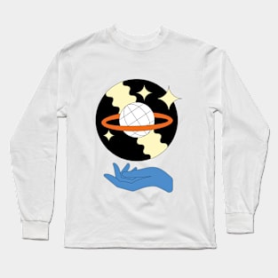 Disco Saturn Long Sleeve T-Shirt